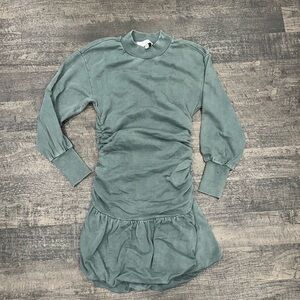 Something Navy ruffle dress